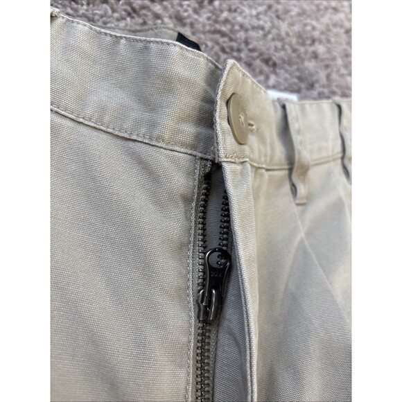 NWT Men's Size 28 Nike Life Pleated Chino At Knee Shorts Khaki Loose DX0643-247 - Picture 5 of 9